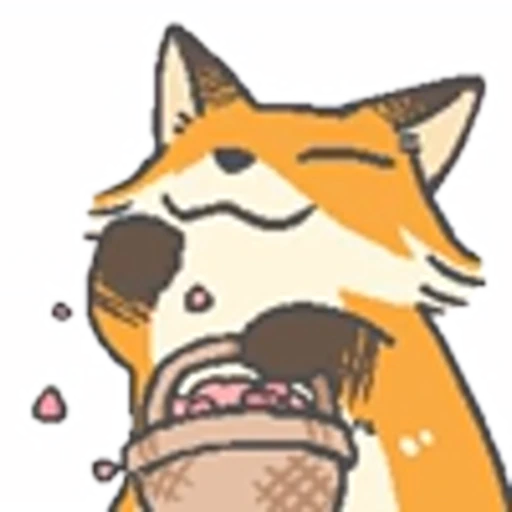 🥳 Эмодзи «Mini Fox Emoji» для Telegram