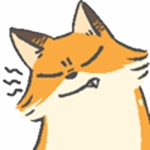 😬 Эмодзи «Mini Fox Emoji» для Telegram