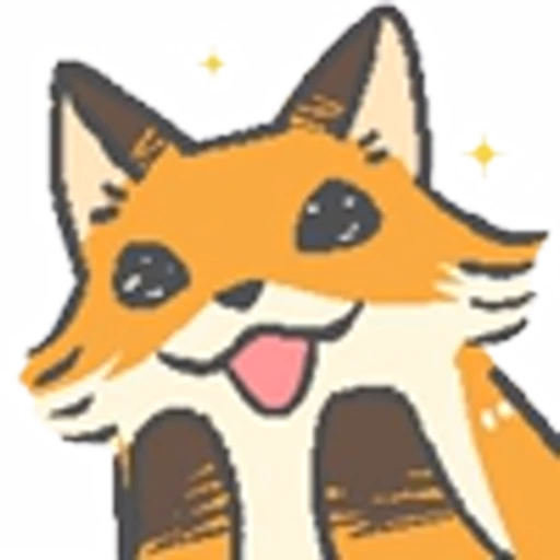 🥳 Эмодзи «Mini Fox Emoji» для Telegram