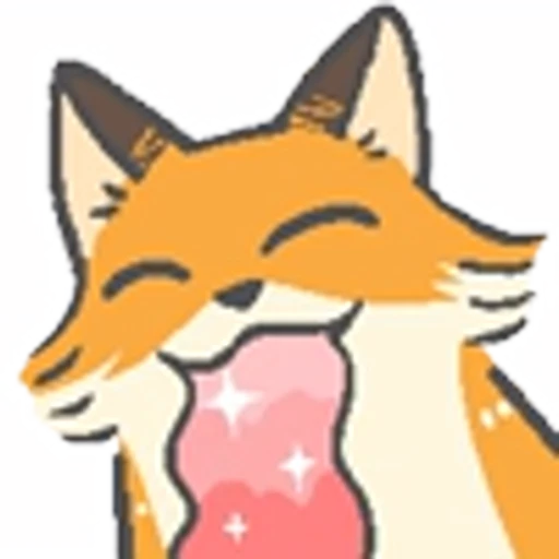 🌈 Эмодзи «Mini Fox Emoji» для Telegram