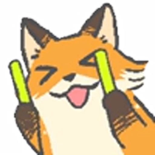 🤩 Эмодзи «Mini Fox Emoji» для Telegram