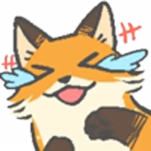 🤣 Эмодзи «Mini Fox Emoji» для Telegram