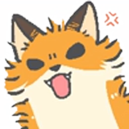 😡 Эмодзи «Mini Fox Emoji» для Telegram