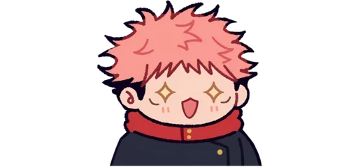 🤩 Стикер «Mini Jujutsu Kaisen» для Telegram