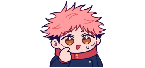 😅 Стикер «Mini Jujutsu Kaisen» для Telegram