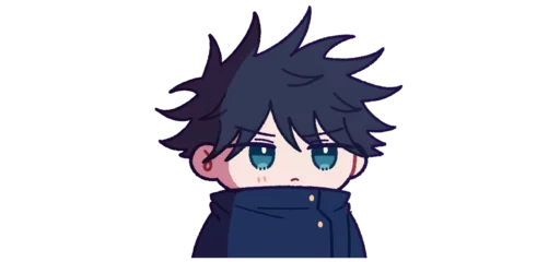 😐 Стикер «Mini Jujutsu Kaisen» для Telegram