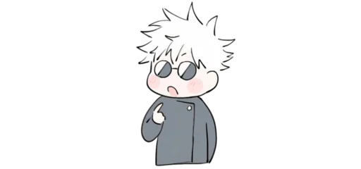 😐 Стикер «Mini Jujutsu Kaisen» для Telegram