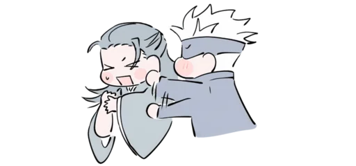 😤 Стикер «Mini Jujutsu Kaisen» для Telegram