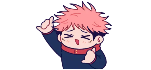 🕺 Стикер «Mini Jujutsu Kaisen» для Telegram