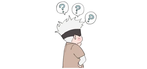 ❓ Стикер «Mini Jujutsu Kaisen» для Telegram