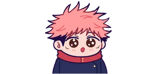 🤩 Стикер «Mini Jujutsu Kaisen» для Telegram