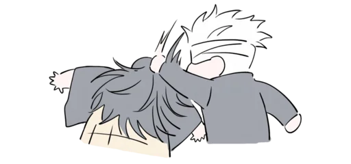 👊 Стикер «Mini Jujutsu Kaisen» для Telegram