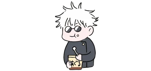 🫕 Стикер «Mini Jujutsu Kaisen» для Telegram