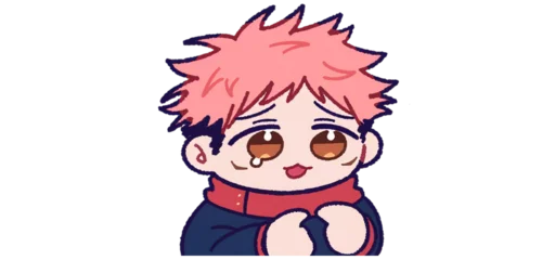 🥺 Стикер «Mini Jujutsu Kaisen» для Telegram