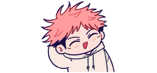 ☺️ Стикер «Mini Jujutsu Kaisen» для Telegram