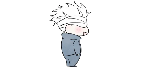 😄 Стикер «Mini Jujutsu Kaisen» для Telegram
