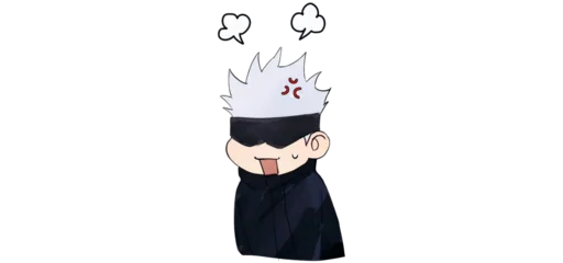 😤 Стикер «Mini Jujutsu Kaisen» для Telegram