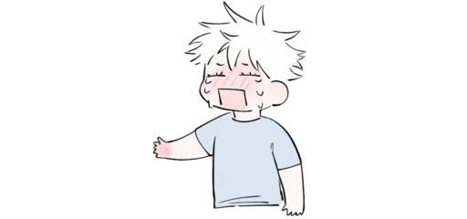 😭 Стикер «Mini Jujutsu Kaisen» для Telegram