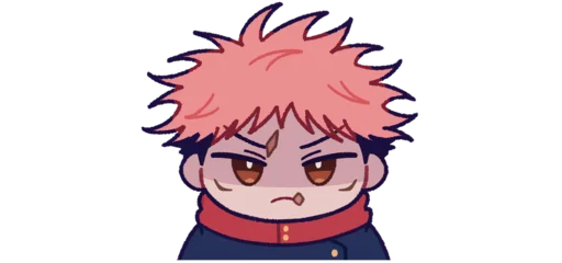 😠 Стикер «Mini Jujutsu Kaisen» для Telegram