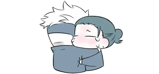 😭 Стикер «Mini Jujutsu Kaisen» для Telegram