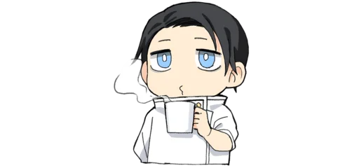 ☕️ Стикер «Mini Jujutsu Kaisen» для Telegram