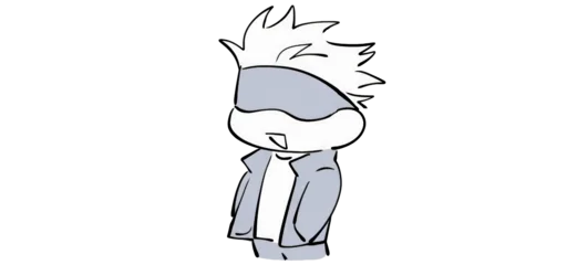 😁 Стикер «Mini Jujutsu Kaisen» для Telegram
