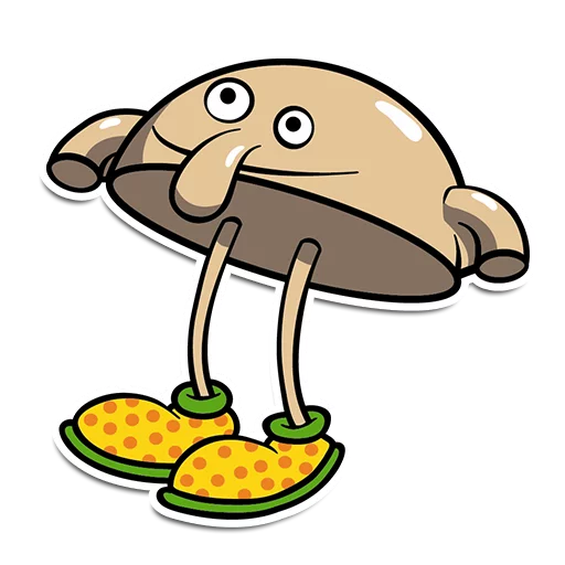 🍄 Стикер «минимал ебальце» для Telegram