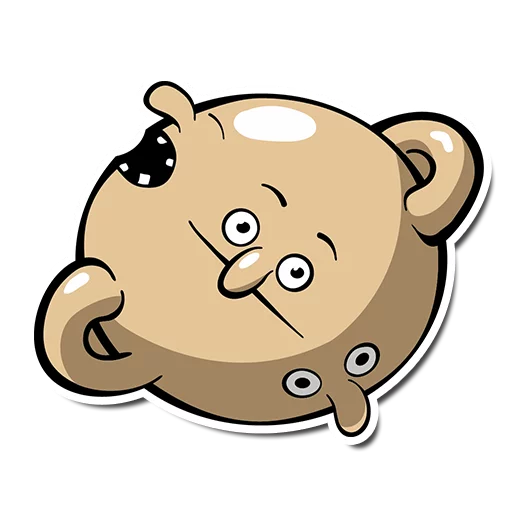 😐 Стикер «минимал ебальце» для Telegram
