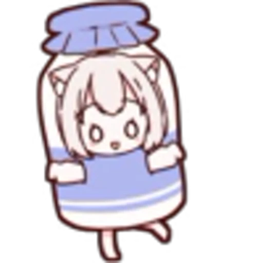 🐈 Эмодзи «Neko Girl» для Telegram