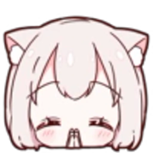 🙏 Эмодзи «Neko Girl» для Telegram