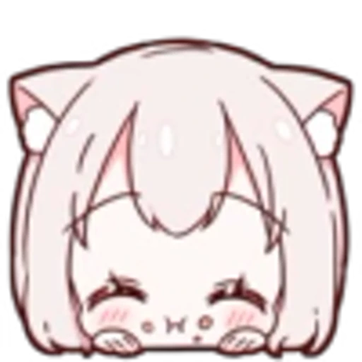 🤤 Эмодзи «Neko Girl» для Telegram