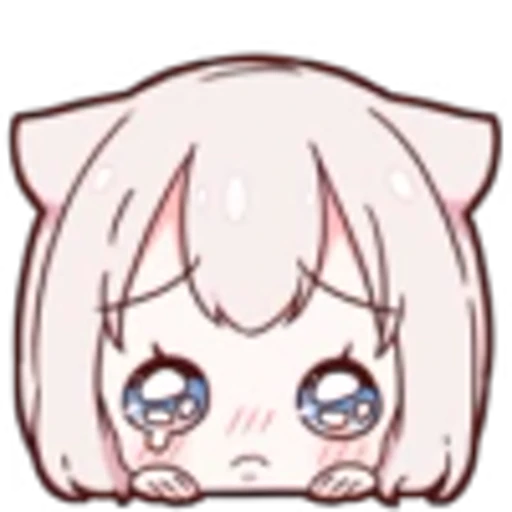 🥺 Эмодзи «Neko Girl» для Telegram
