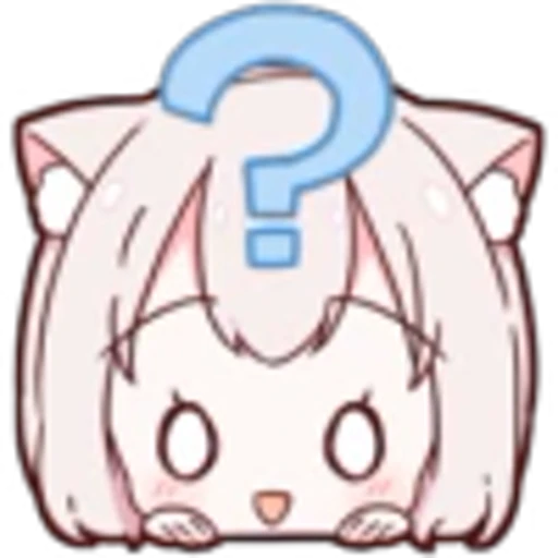 ❓ Эмодзи «Neko Girl» для Telegram