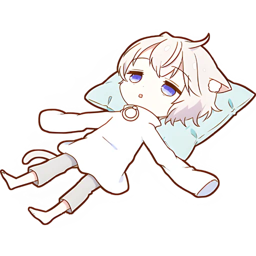 🫠 Стикер «Мининеко кун» для Telegram