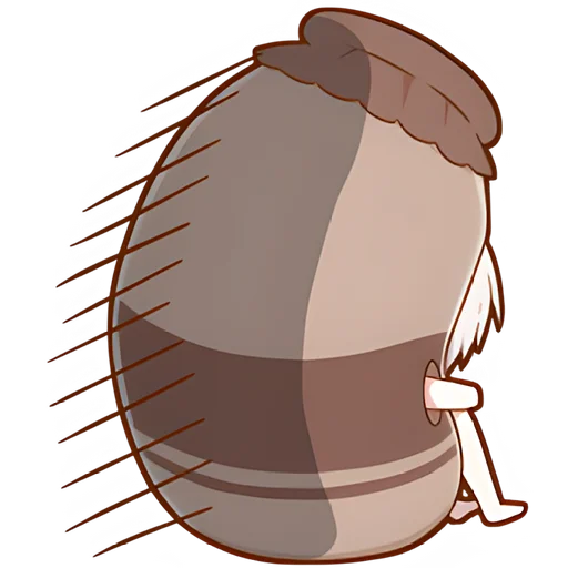 😞 Стикер «Мининеко кун» для Telegram