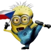 Стикер 51 Миньончики