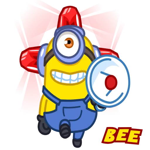 Стикер 6 Minions
