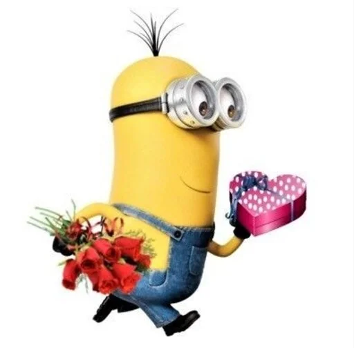 💐 Стикер «minions_is_love» для Telegram