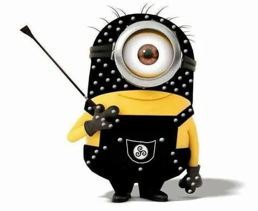 🖤 Стикер «minions_is_love» для Telegram