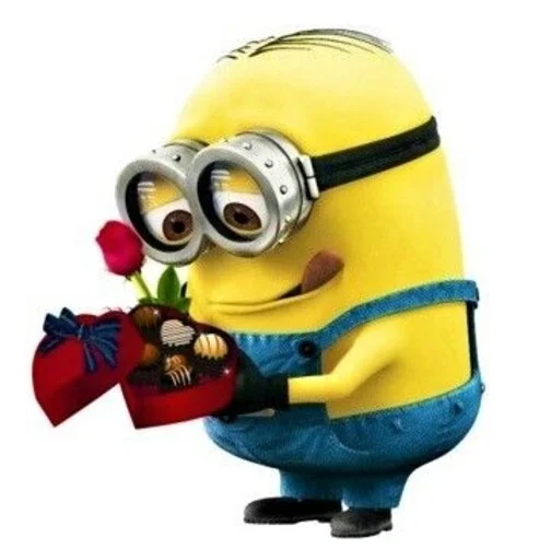 🍬 Стикер «minions_is_love» для Telegram