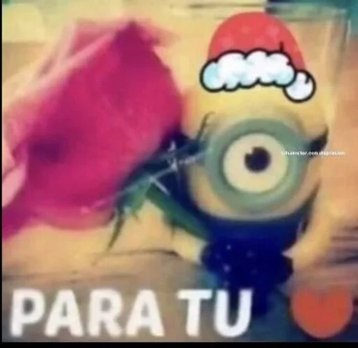 🌹 Стикер «minions_is_love» для Telegram