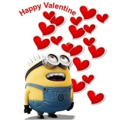 🥰 Стикер «minions_is_love» для Telegram