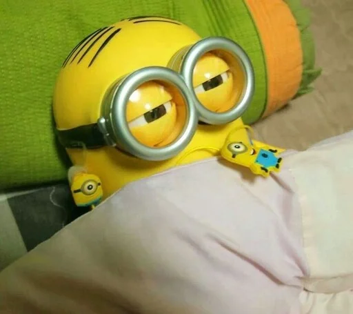 🛌 Стикер «minions_is_love» для Telegram