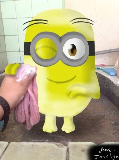 💦 Стикер «minions_is_love» для Telegram