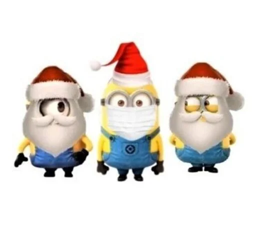 🎅 Стикер «minions_is_love» для Telegram