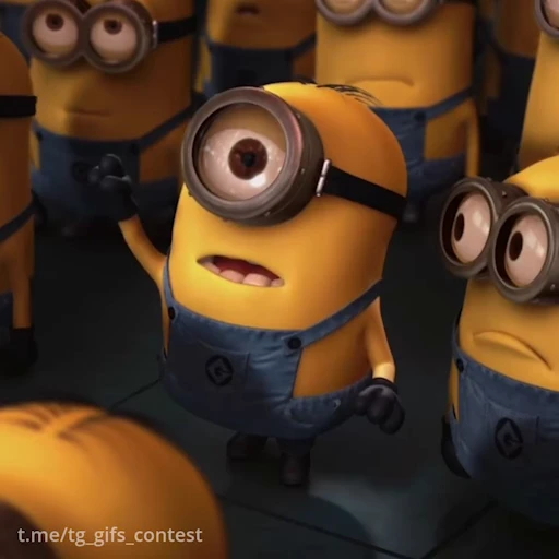 😕 Стикер «Minions / Миньоны» для Telegram