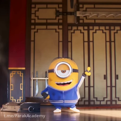 👆 Стикер «Minions / Миньоны» для Telegram