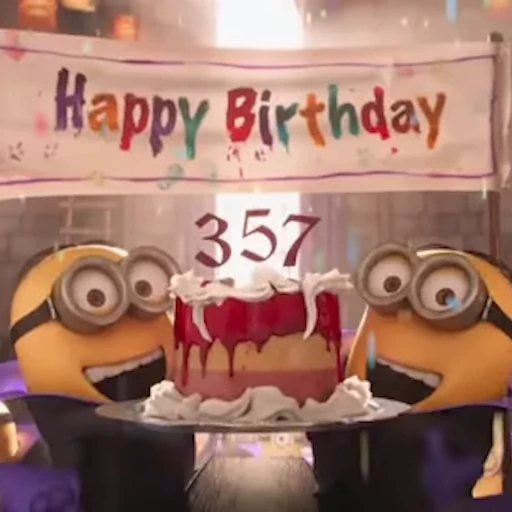 🎂 Стикер «Minions / Миньоны» для Telegram