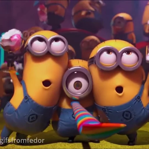 🥳 Стикер «Minions / Миньоны» для Telegram