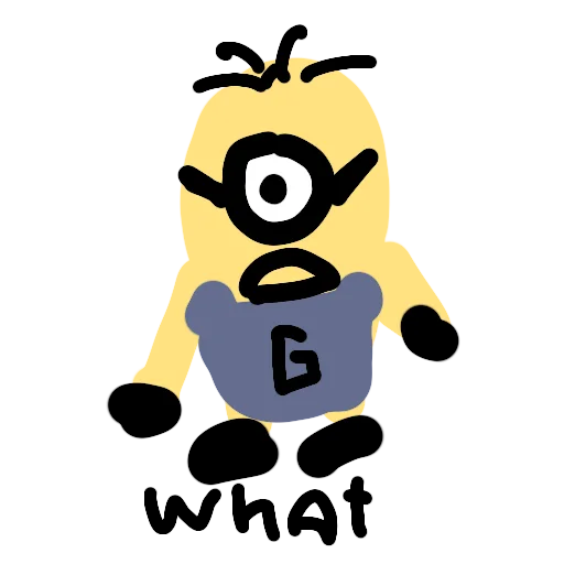 😲 Стикер «миньоны minions» для Telegram